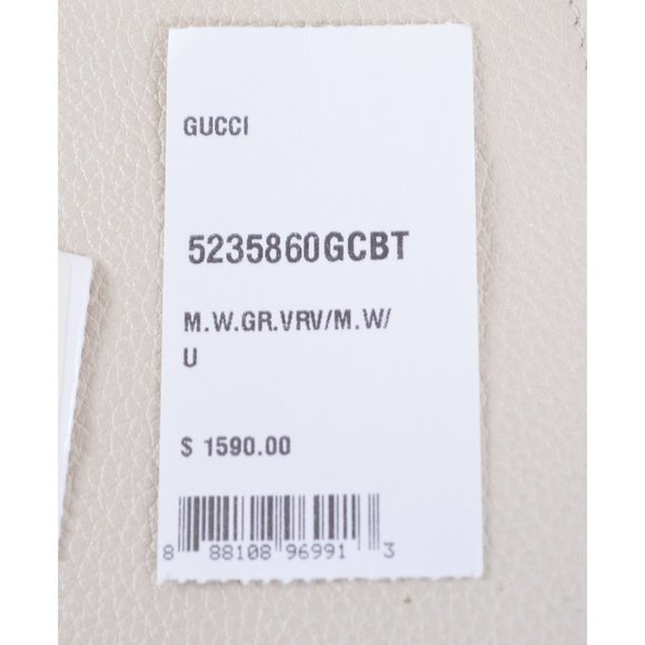 New Gucci Kids JUNIOR Logo Print Pebbled Leather Backpack Purse W/Pouch - Picture 11 of 12